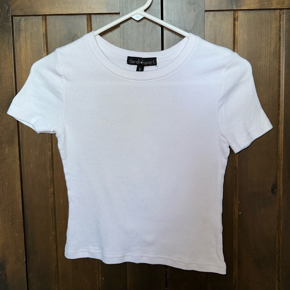 White ribbed tank